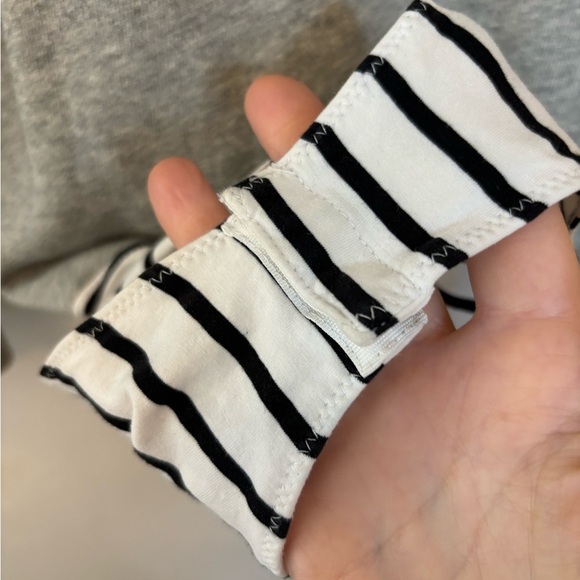 Intimately Free People Gray Long Sleeve Sweatshirt Bodysuit - Picture 3 of 6